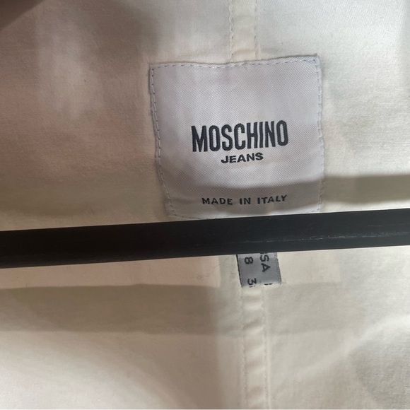 Moschino Cream Jacket with Black Detailing - Picture 2 of 3